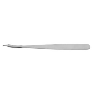 Periosteal elevator, small, curved blade and straight edge, width 6mm