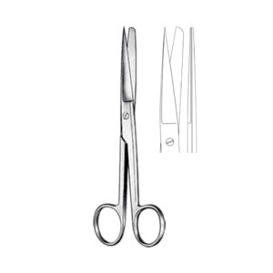 Scissors, bl/sh str. 10,5 cm