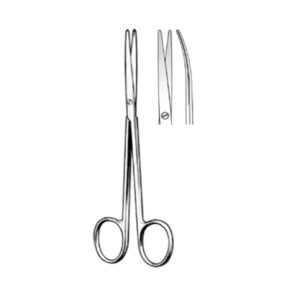 METZENBAUM FINO scissors 20 cm, curved, bl/bl