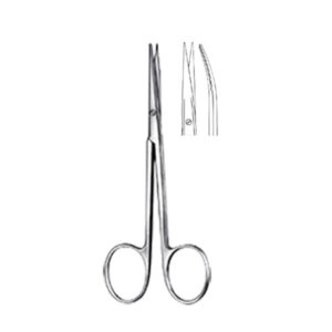 KILNER Fine Operating scissor, crv., sh/sh 11,5cm