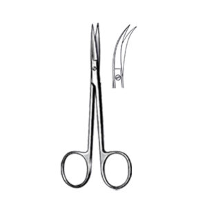 IRIS Fine Operating Scissor, crv., 11,5cm, sh/sh