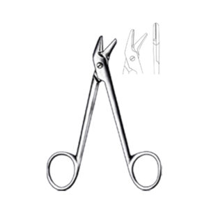 Universal Wire Scissors toothed, 12cm/ 4 3/4″