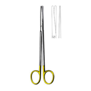 METZENBAUM-FINO Delicate Scissors, 14,5 cm/ 5 3/4″, bl/bl, TC