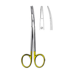 RAGNELL Killner Scissors, curved, 12 cm/ 4 3/4″, bl/bl, TC