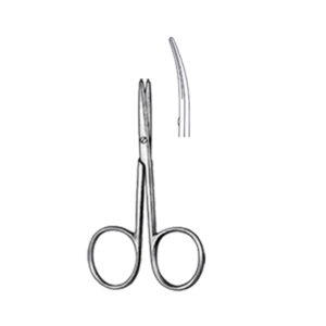 LEXER-Baby Scissor, 10cm, crv. bl/bl