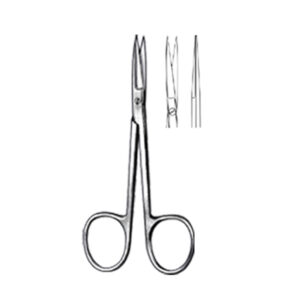 IRIS-FINE Fine Operating Scissor, 9cm, str. sh/sh
