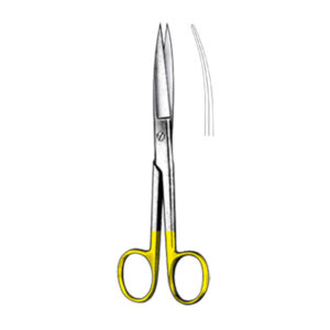 STANDARD Scissor, curved, 14,5 cm/ 5 3/4″, sh/sh, TC