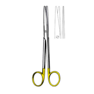 LEXER Scissors, straight, 16 cm/ 6 1/2″, bl/bl, TC