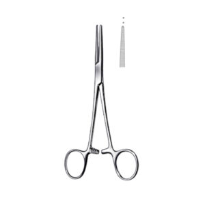 CRILE-RANKIN Delicate Artery Forceps, straight, 1:2 Teeth, 16 cm/ 6 1/4″