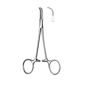 MIXTER Baby Hemostatic Forceps, 14,5 cm, curved