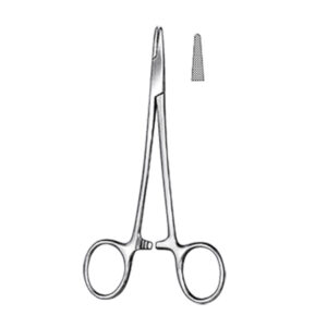 HEGAR-BAUMGARTNER Needle Holder,  14 cm/ 5 1/2″