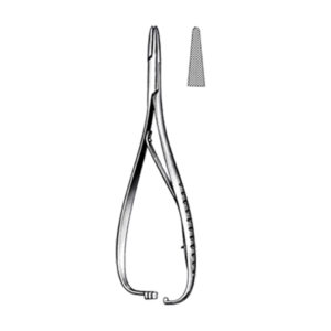 MATHIEU Needle Holder,  16 cm/ 6 1/4″