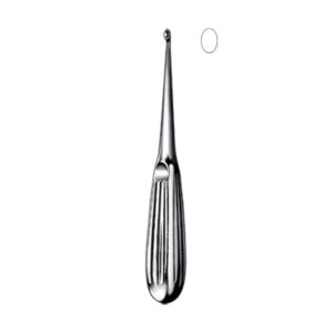 Spratt Bone Curette single Ended, 17cm, 6 3/4″, Fig. 1