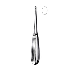 Spratt Bone Curette single Ended, 17cm, 6 3/4″, Fig. 5