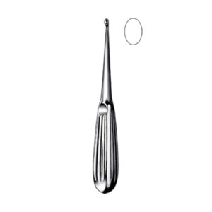 Spratt Bone Curette singel Ended, 17cm, 6 3/4″, Fig. 6