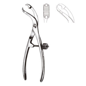 Bone Holding Forceps,  self centering, small, 19 cm