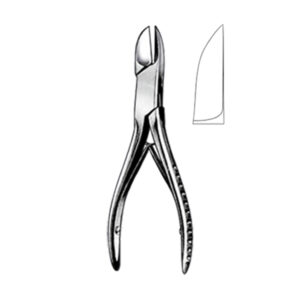 LISTON bone cutting Forceps,  19 cm,  7, 5″, straight