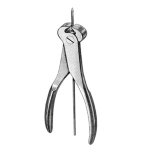 WIRE CUTTING PLIER,  16cm,  6 1/4″, soft up to 2.4mm, hard up to 1.8mm